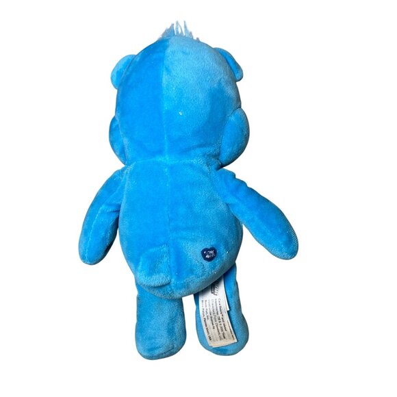 Care Bears Grumpy Bear Blue Plush With Rain Cloud Belly Badge 10 Inch Stuffed An - Picture 5 of 12